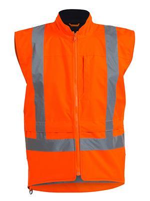 Bisley Workwear Taped Ttmc-w Hi Vis Lined Vest BV0344T Work Wear Bisley Workwear   